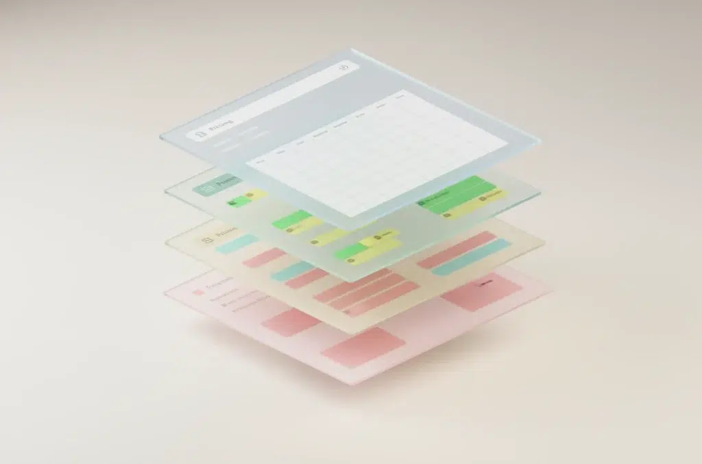 Multi Layer User Interface